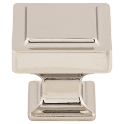 1-1/4" Transcend Ascendra Knob, Polished Nickel