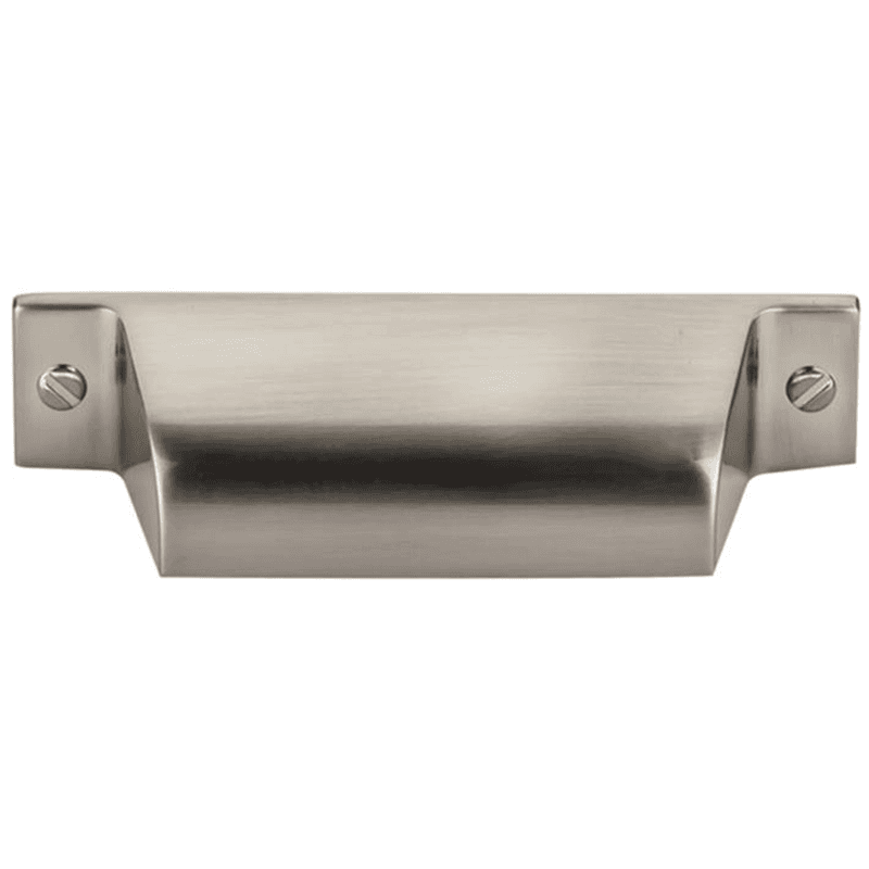 2-3/4" Barrington Channing Cup Pull, Brushed Satin Nickel