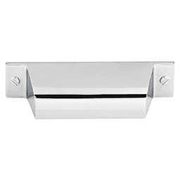 2-3/4" Barrington Channing Cup Pull, Polished Chrome