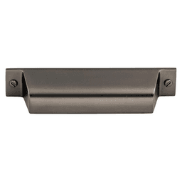 3-3/4" Barrington Channing Cup Pull, Ash Gray
