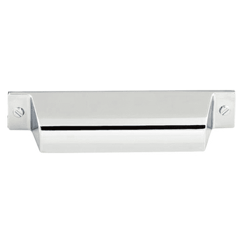 3-3/4" Barrington Channing Cup Pull, Polished Chrome