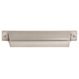 5" Barrington Channing Cup Pull, Brushed Satin Nickel