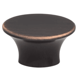 1-1/2" Barrington Edgewater Knob, Tuscan Bronze