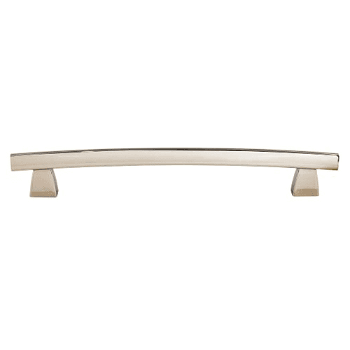 12" Arched Appliance Pull, Polished Nickel