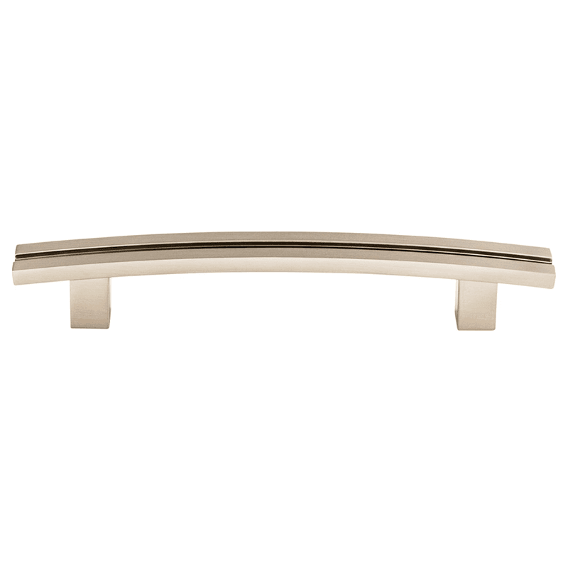 5" Sanctuary Inset Rail Pull, Brushed Satin Nickel