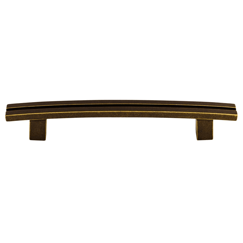 5" Sanctuary Inset Rail Pull, German Bronze
