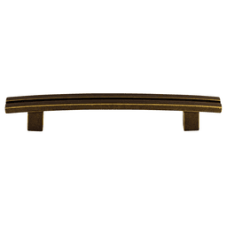 5" Sanctuary Inset Rail Pull, German Bronze