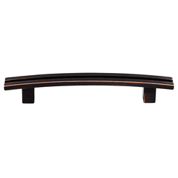 5" Sanctuary Inset Rail Pull, Tuscan Bronze