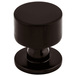 1-1/8" Serene Lily Knob, Oil Rubbed Bronze