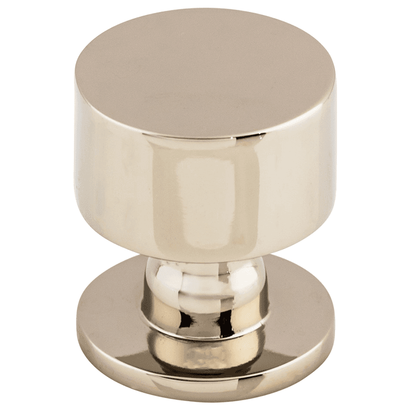 1-1/8" Serene Lily Knob, Polished Nickel