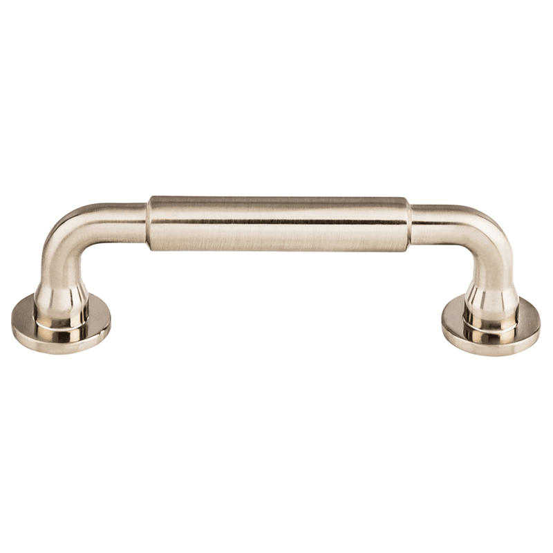 3-3/4" Serene Lily Pull, Brushed Satin Nickel