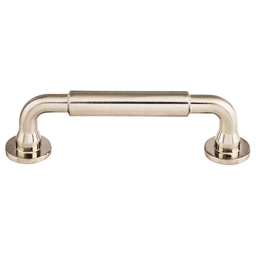 3-3/4" Serene Lily Pull, Brushed Satin Nickel