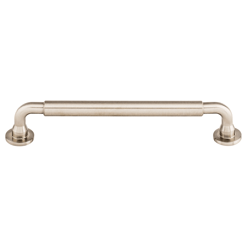 6-5/16" Serene Lily Pull, Brushed Satin Nickel