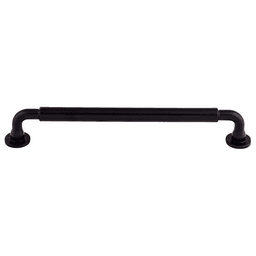 7-9/16" Serene Lily Pull, Flat Black