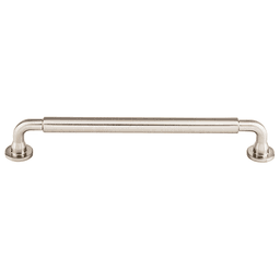 7-9/16" Serene Lily Pull, Brushed Satin Nickel