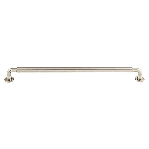 12" Serene Lily Pull, Brushed Satin Nickel