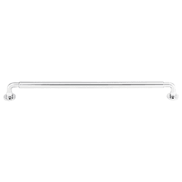 12" Serene Lily Pull, Polished Chrome