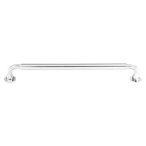 12" Serene Lily Appliance Pull, Polished Chrome