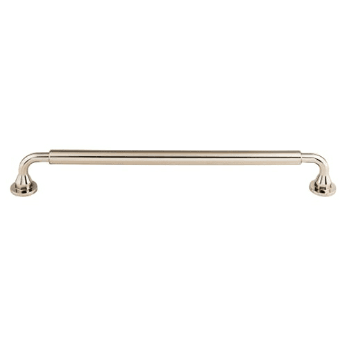 12" Serene Lily Appliance Pull, Polished Nickel
