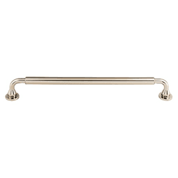 12" Serene Lily Appliance Pull, Polished Nickel