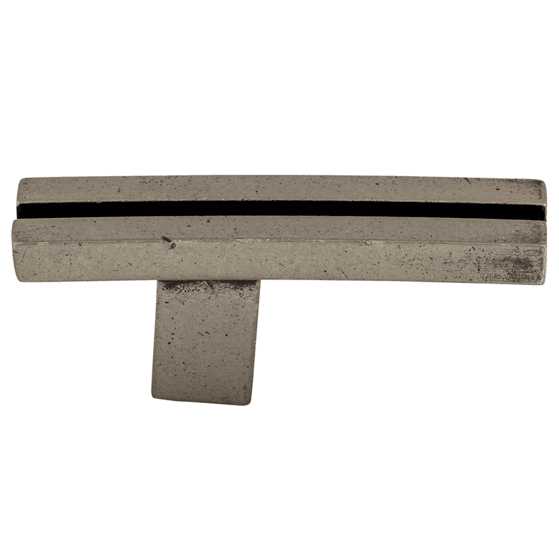 2-5/8" Sanctuary Inset Rail Knob, Pewter Antique