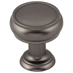 1" Serene Eden Small Knob, Ash Gray