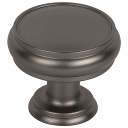 1-3/8" Serene Eden Large Knob, Ash Gray