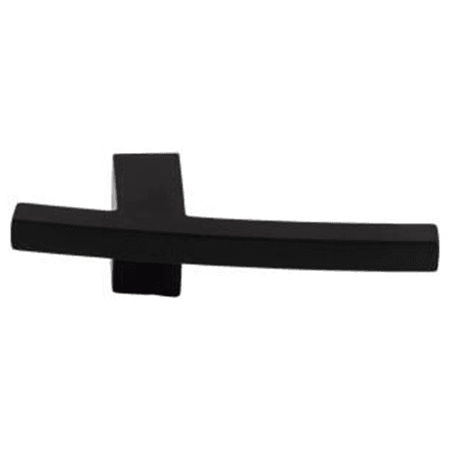 3" Sanctuary Slanted A Knob, Flat Black
