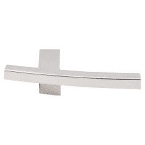 3" Sanctuary Slanted A Knob, Polished Nickel