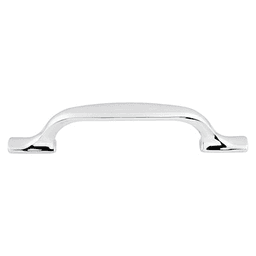 3-3/4" Devon Torbay Pull, Polished Chrome