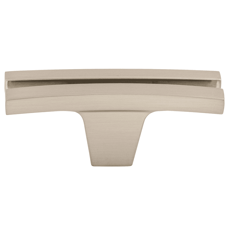 2-5/8" Sanctuary Flared Knob, Brushed Satin Nickel