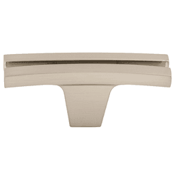 2-5/8" Sanctuary Flared Knob, Brushed Satin Nickel