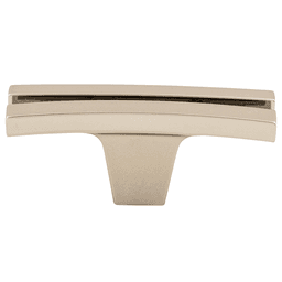 2-5/8" Sanctuary Flared Knob, Polished Nickel
