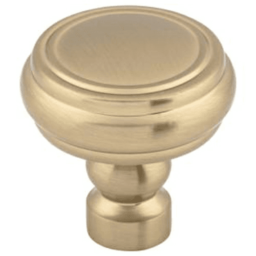 1-1/4" Devon Brixton Rimmed Knob, Honey Bronze