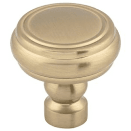 1-1/4" Devon Brixton Rimmed Knob, Honey Bronze