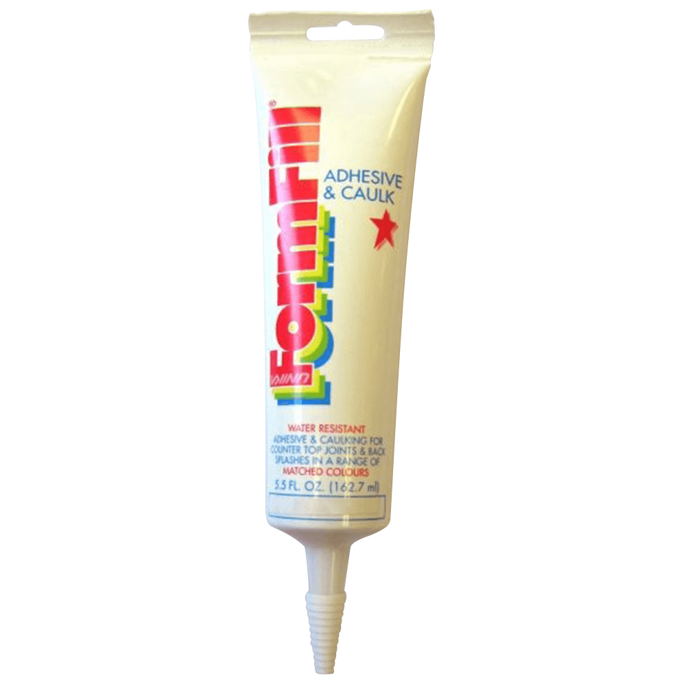 Formfill Adhesive Caulk #5009 5.5 oz Tube Matching Formica 3453/3526/6212