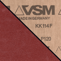 KK114F 9" x 11" 80 Grit Aluminum Oxide Abrasive Sheet