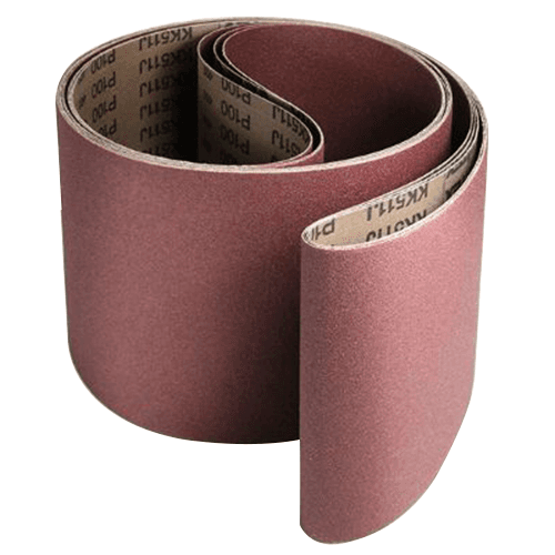 9" x 13-3/4" 120 Grit Sanding Belt, Aluminum Oxide on J-Weight Cotton