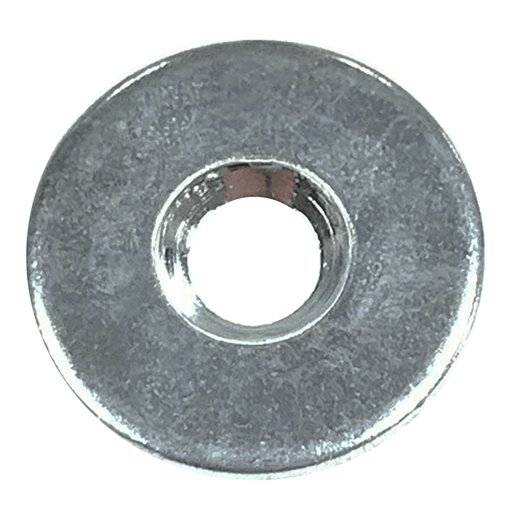 Round Strike Plate, Zinc