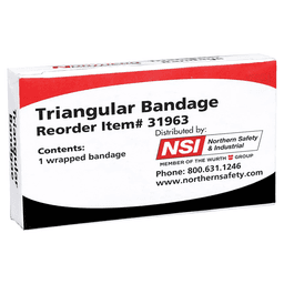 40" x 56" Triangular Bandage Sling First Aid Kit Refill