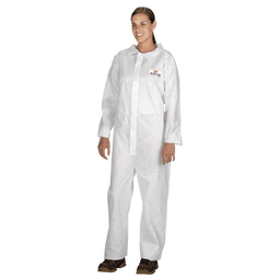 ActivGARD® Polypropylene Disposable Coverall Open with Wrist/Ankles/Collar, Large