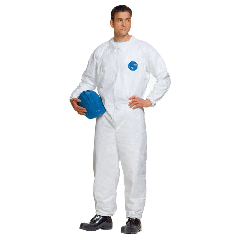 DuPont® Tyvek Disposable Coverall Elastic with Ankles/Collar, Extra Large