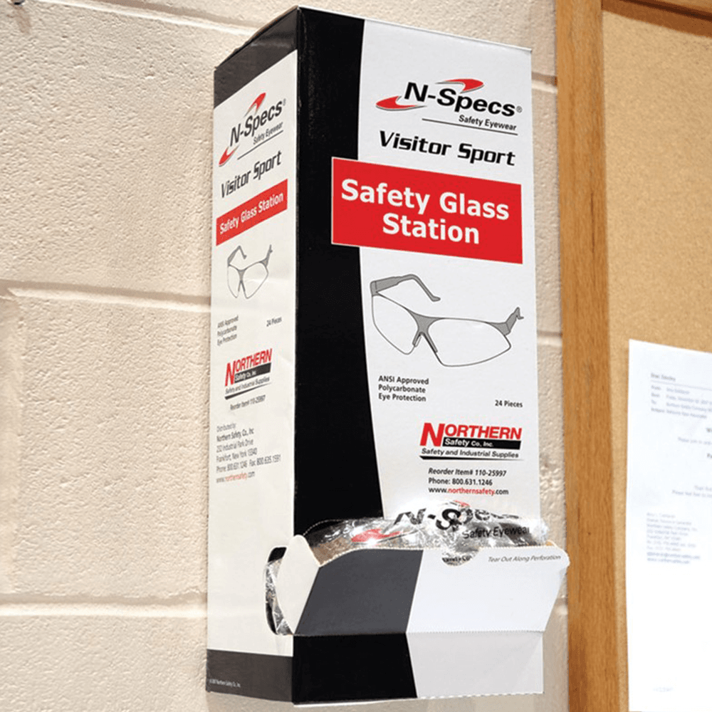 Eyewear Visitor Sport Safety Glass, Clear (24/Box)
