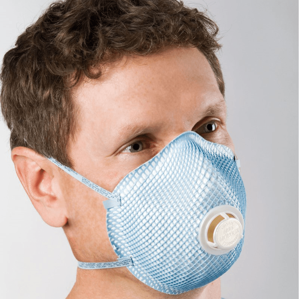 Moldex 2300 N95 Disposable Particulate Respirator with Exhale Valve, Box of 10