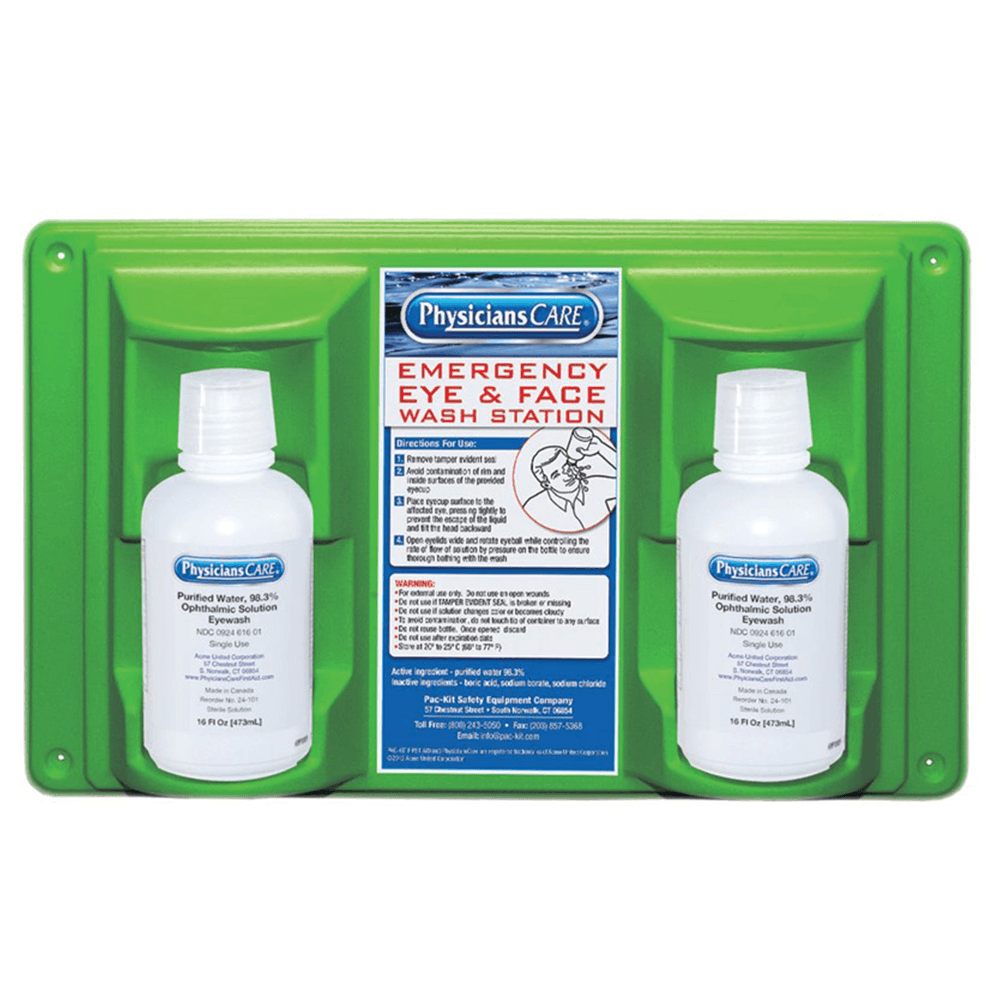 PhysiciansCARE® Emergency Eye Wash with Double 16 oz