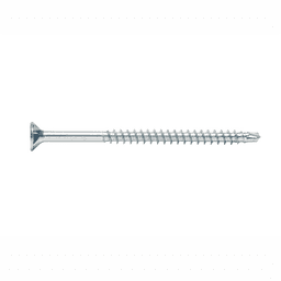 #8 x 1-9/16" Flat Head ASSY Fastenerss, AW20 Drive ASSY Thread with Nibs and Drill Point, Zinc, Box of 5 Hundred by Wurth