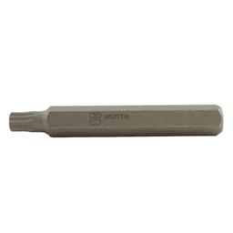 M8 x 75mm Triple Square Drive Ratchet Bit
