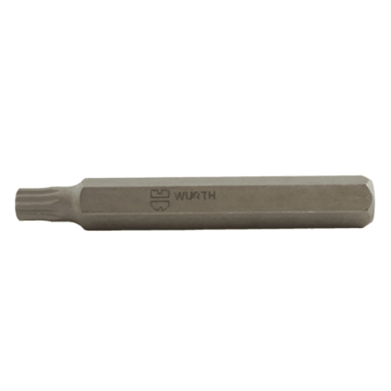 M10 x 75mm Triple Square Drive Ratchet Bit