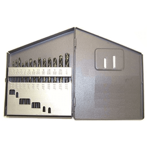 12-Piece Steel Drill Bit Set