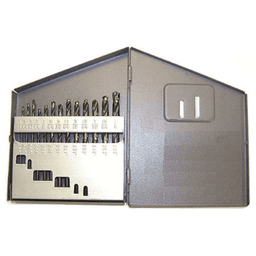 12-Piece Steel Drill Bit Set